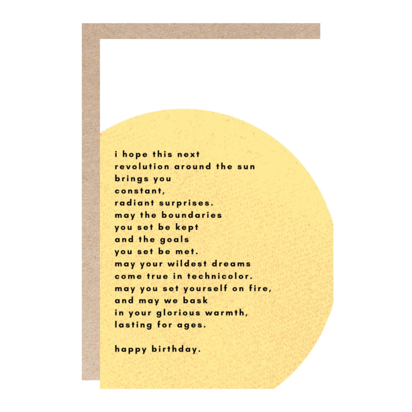 Fire Birthday Greeting Card