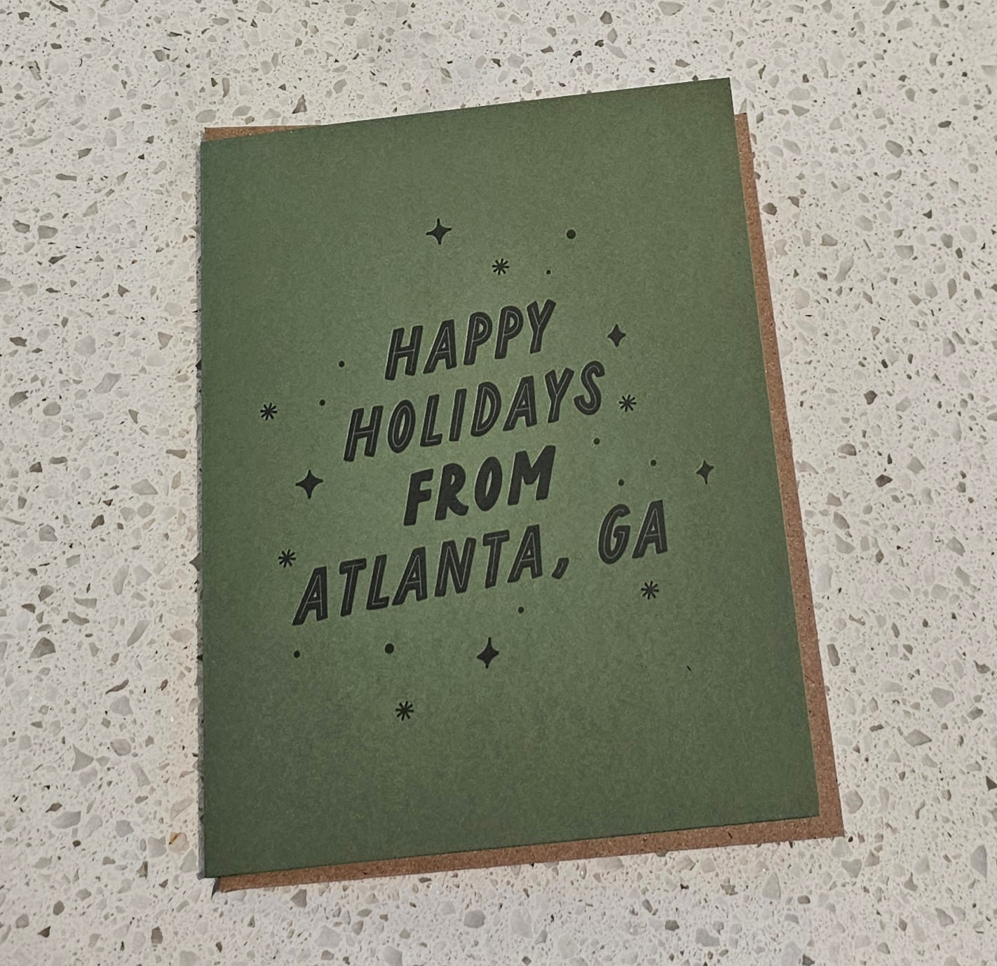 Happy Holidays from Atlanta Card