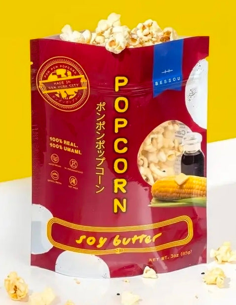 Pom Pom Popcorn - Soy Butter