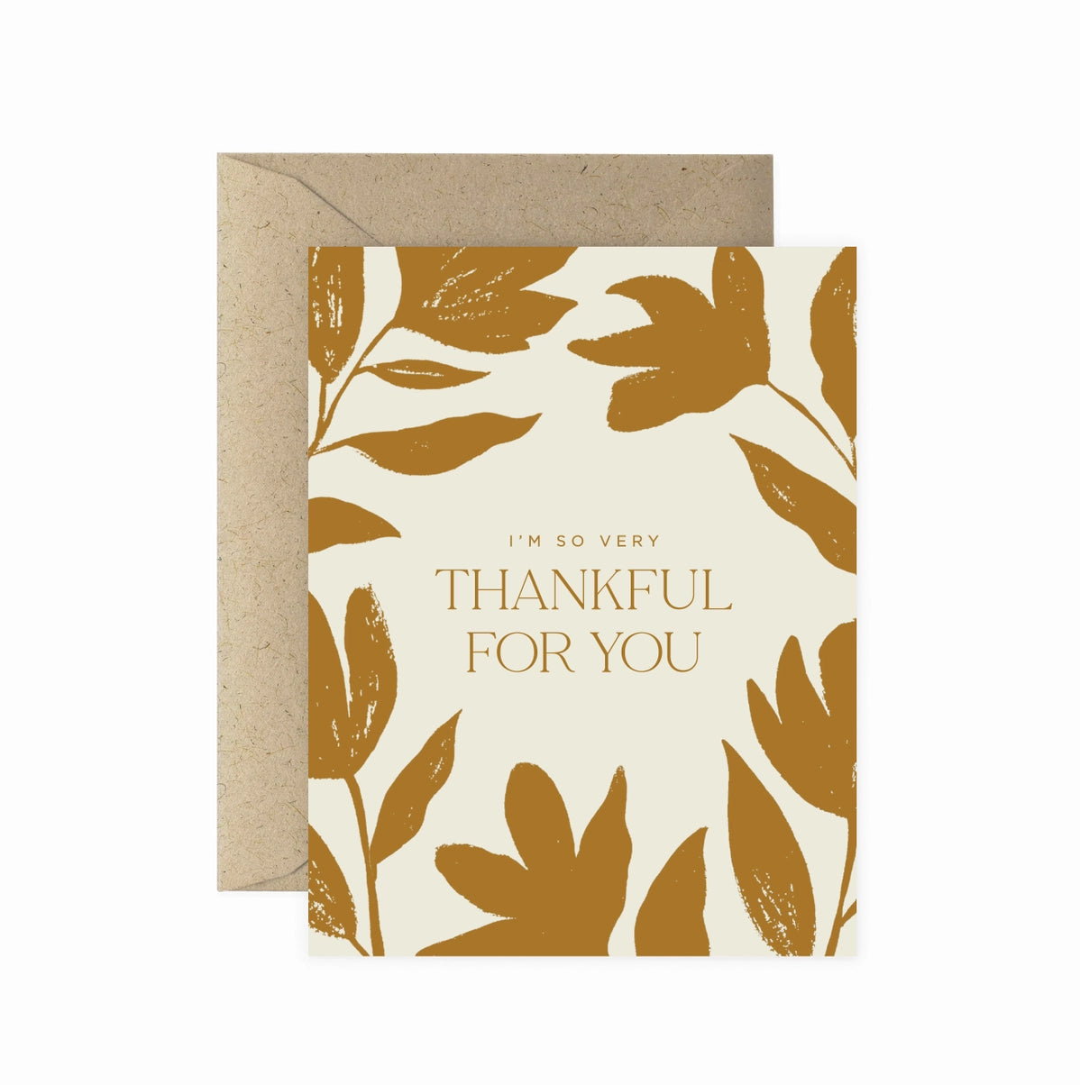 Thankful For You Greeting Card