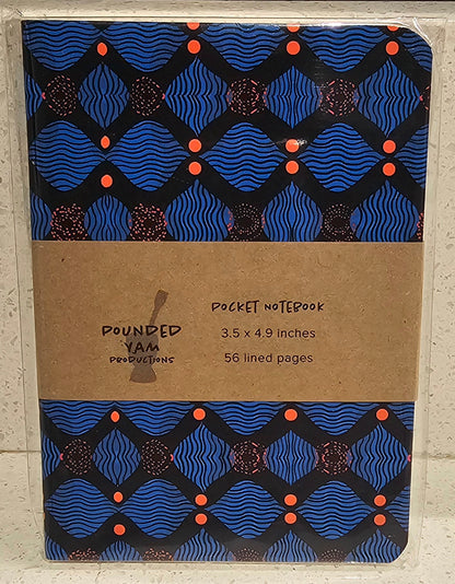 African Print Ankara B7 Lined Notebooks