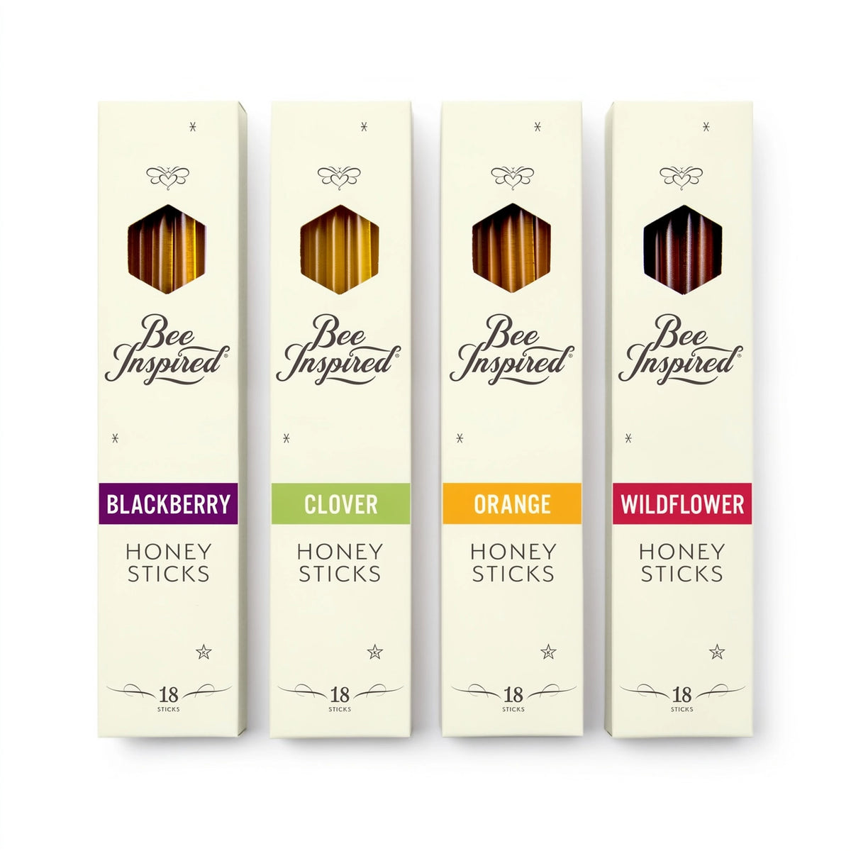 Bee Inspired Raw Honey Sticks