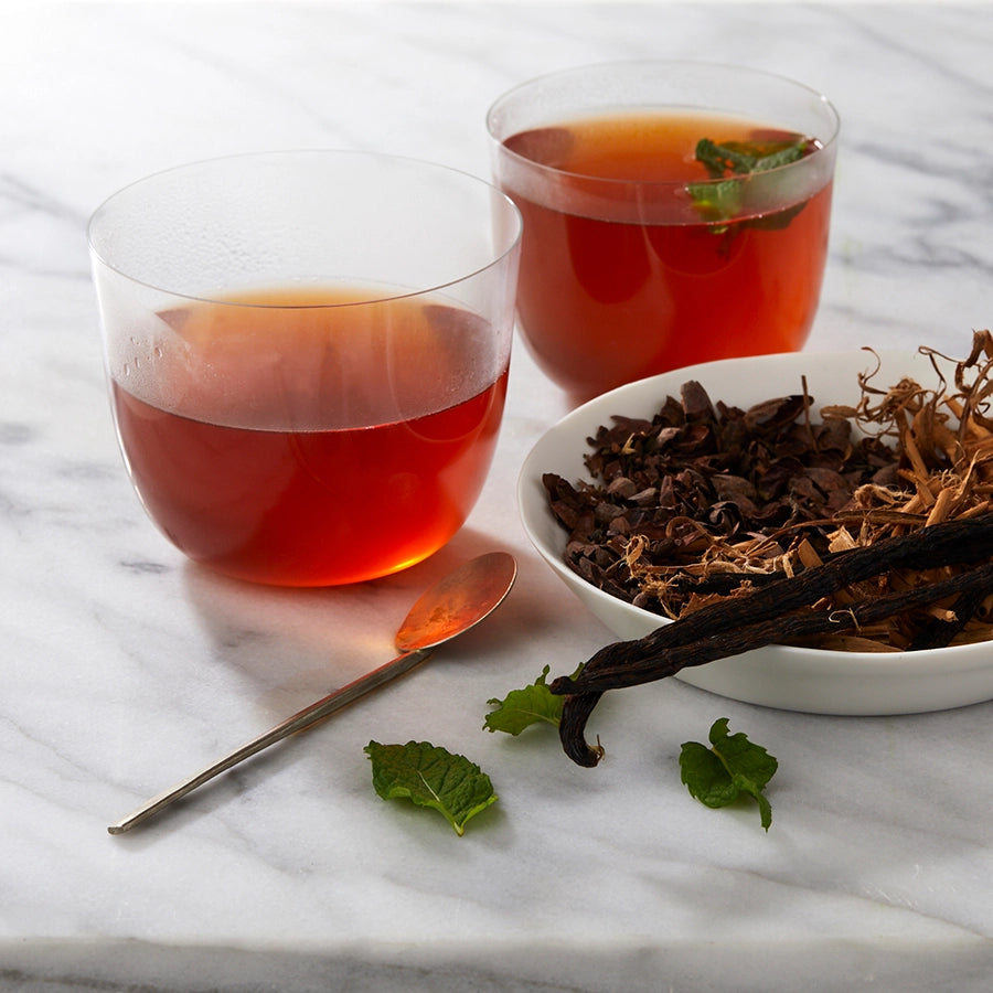 Bewitching Herbal Cacao Tea w/ Vanilla Mint