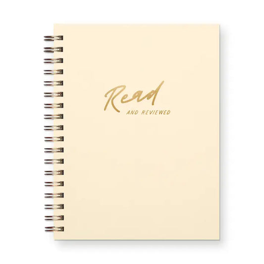 Read and Reviewed Book Log Reading Journal