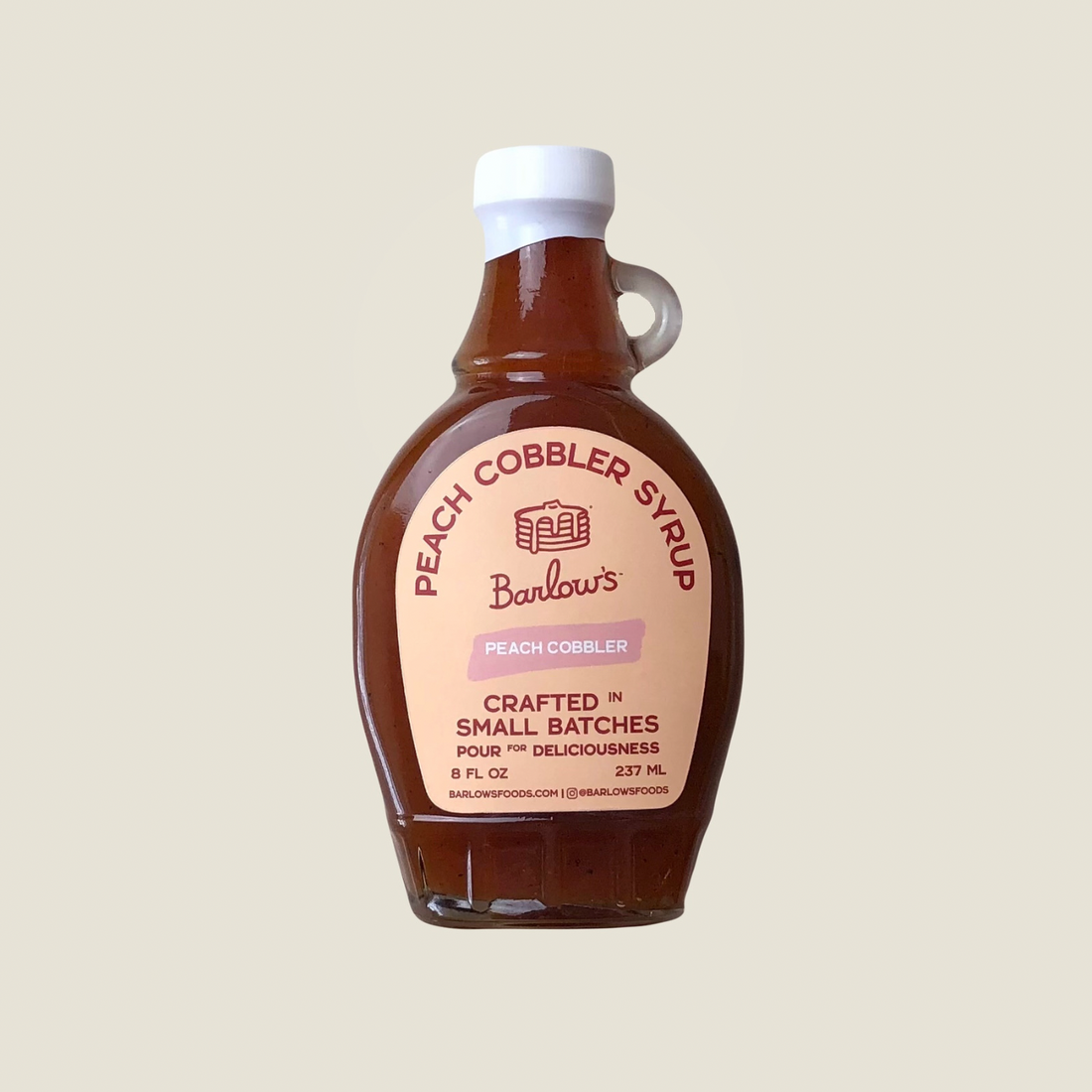Georgia Peach Cobbler Syrup - 8oz