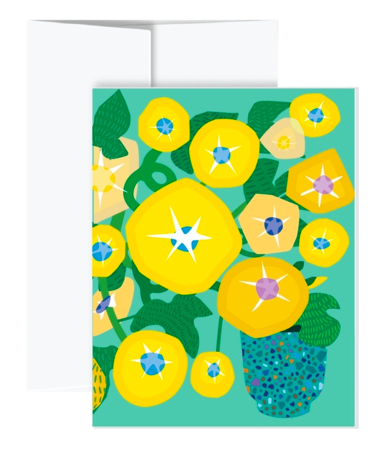 High John (Morning Glory) Greeting Card