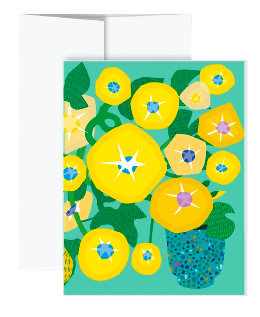 High John (Morning Glory) Greeting Card