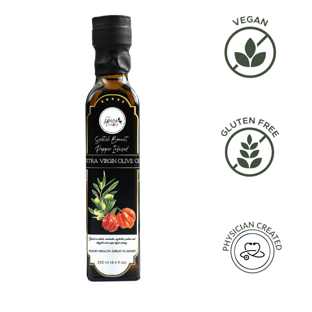 The Spice Theory Scotch Bonnet Pepper Infused Extra Virgin Olive Oil, 8.4oz