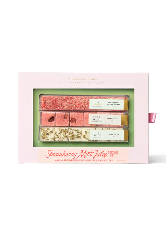 Strawberry Mint Julep Mixer Kit